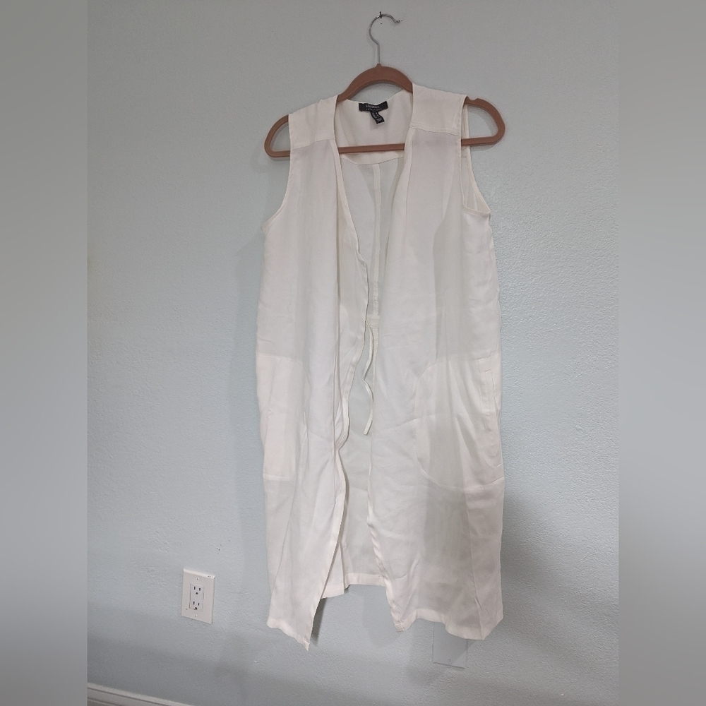 NWOT Lisa Rinna Open cover up size‎ medium white